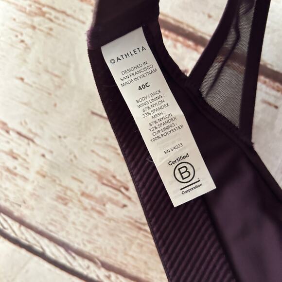 ATHLETA Advance Sprint High Impact Sports Bra 40C - Picture 6 of 9